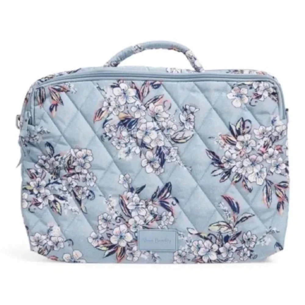 Vera Bradley Japanese cherry Blossom Laptop Bag Crossbody NWOT